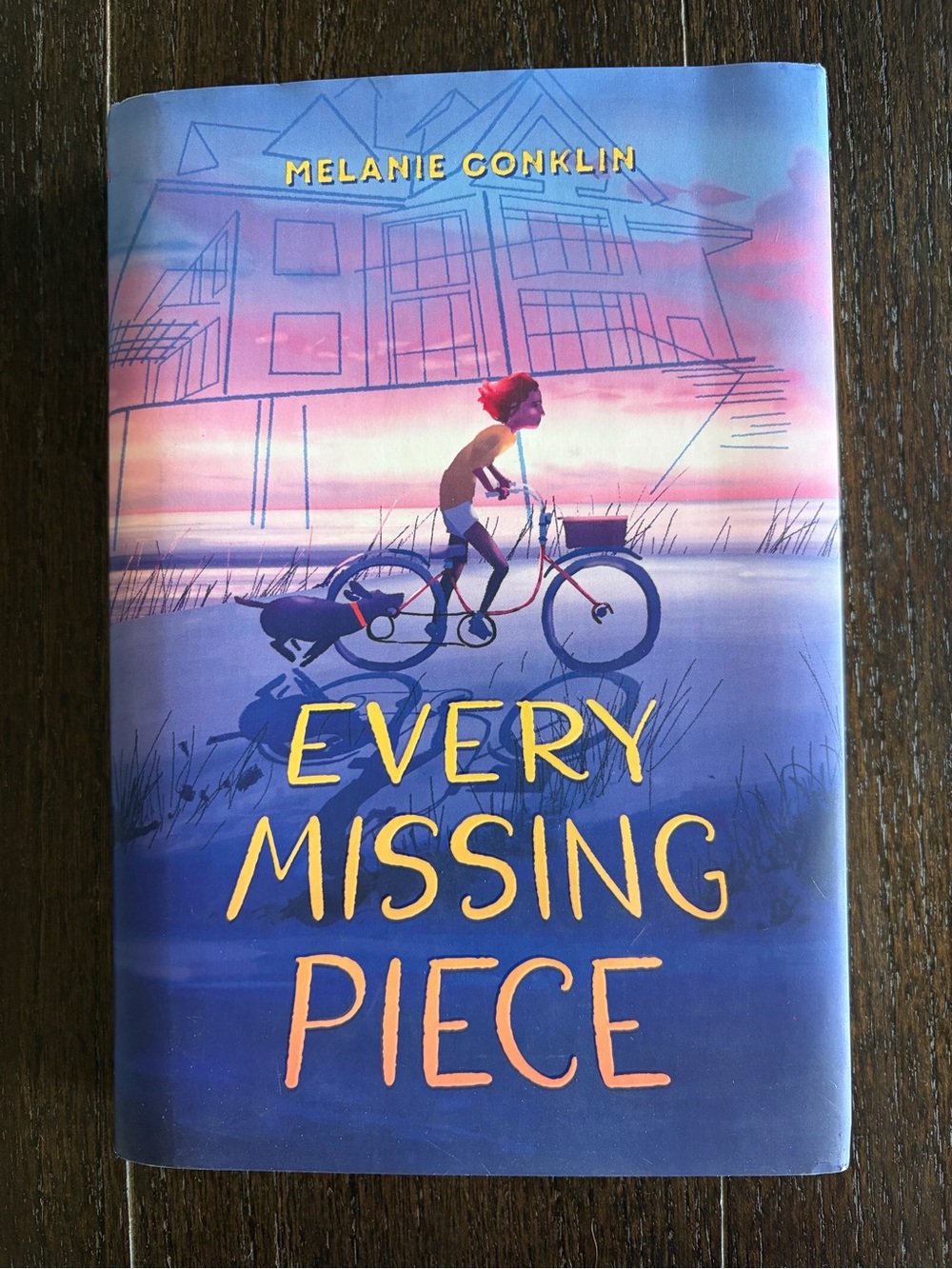 Every Missing Piece by Melanie Conklin - Purple/Pink Cover
